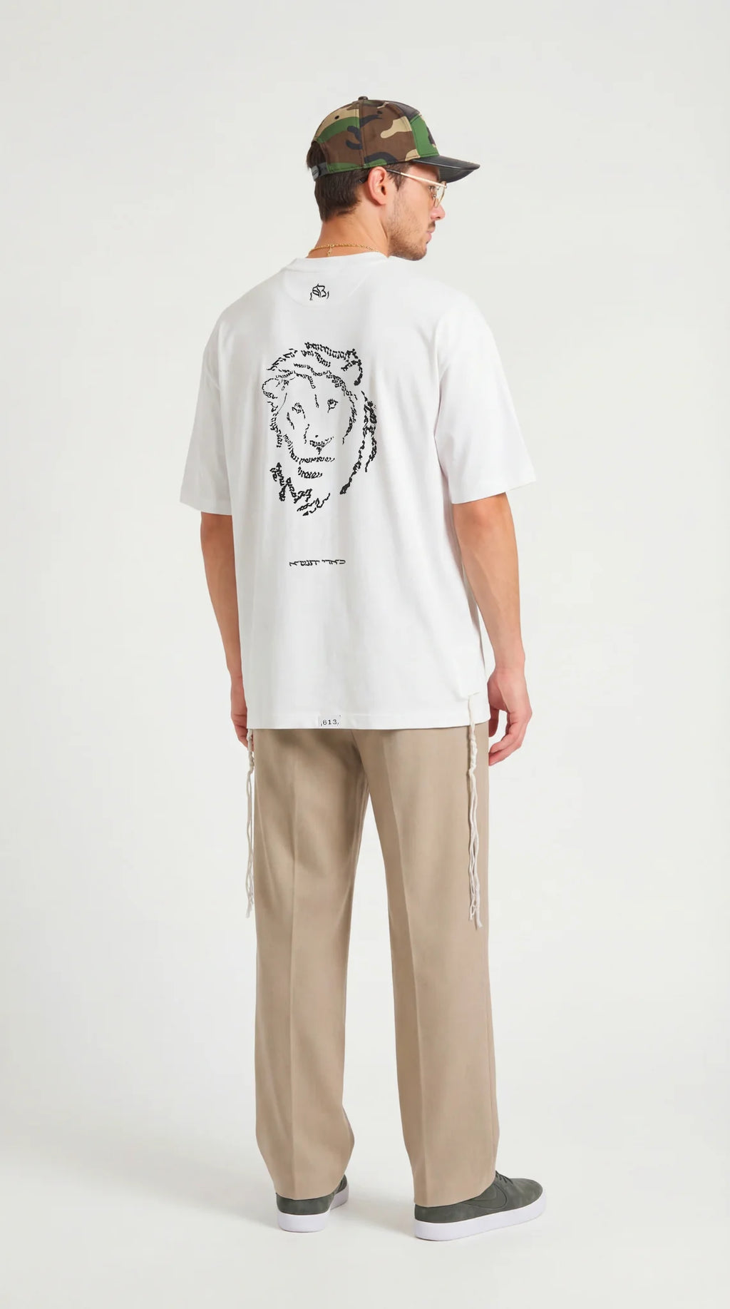 T-shirt 613 Lion King David blanc  – Héritage Royal blanc